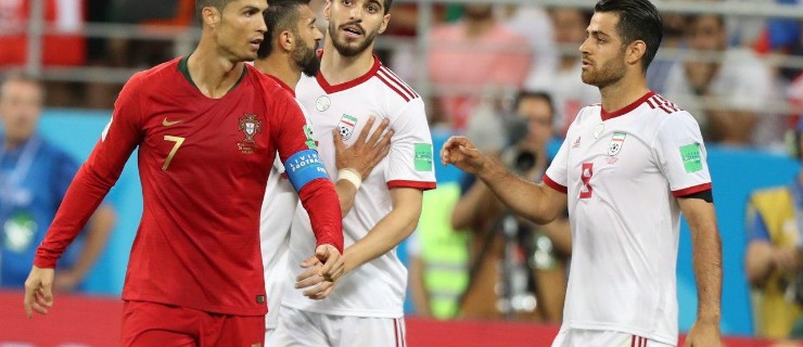 Cristiano Ronaldo em ação por Portugal no Mundial de 2018