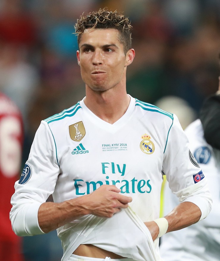 Retrato de Cristiano Ronaldo